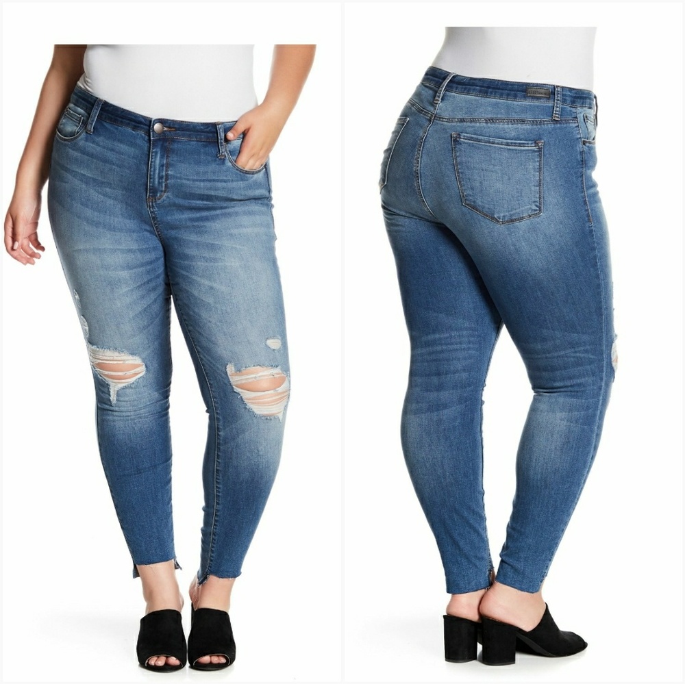 Sts Blue Ellie High Rise Raw Hem Skinny Jean